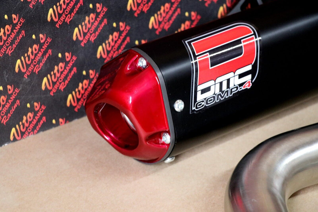 DMC Competition Slip-On Exhaust Black Comp Yamaha Raptor 700 2006-2022 7
