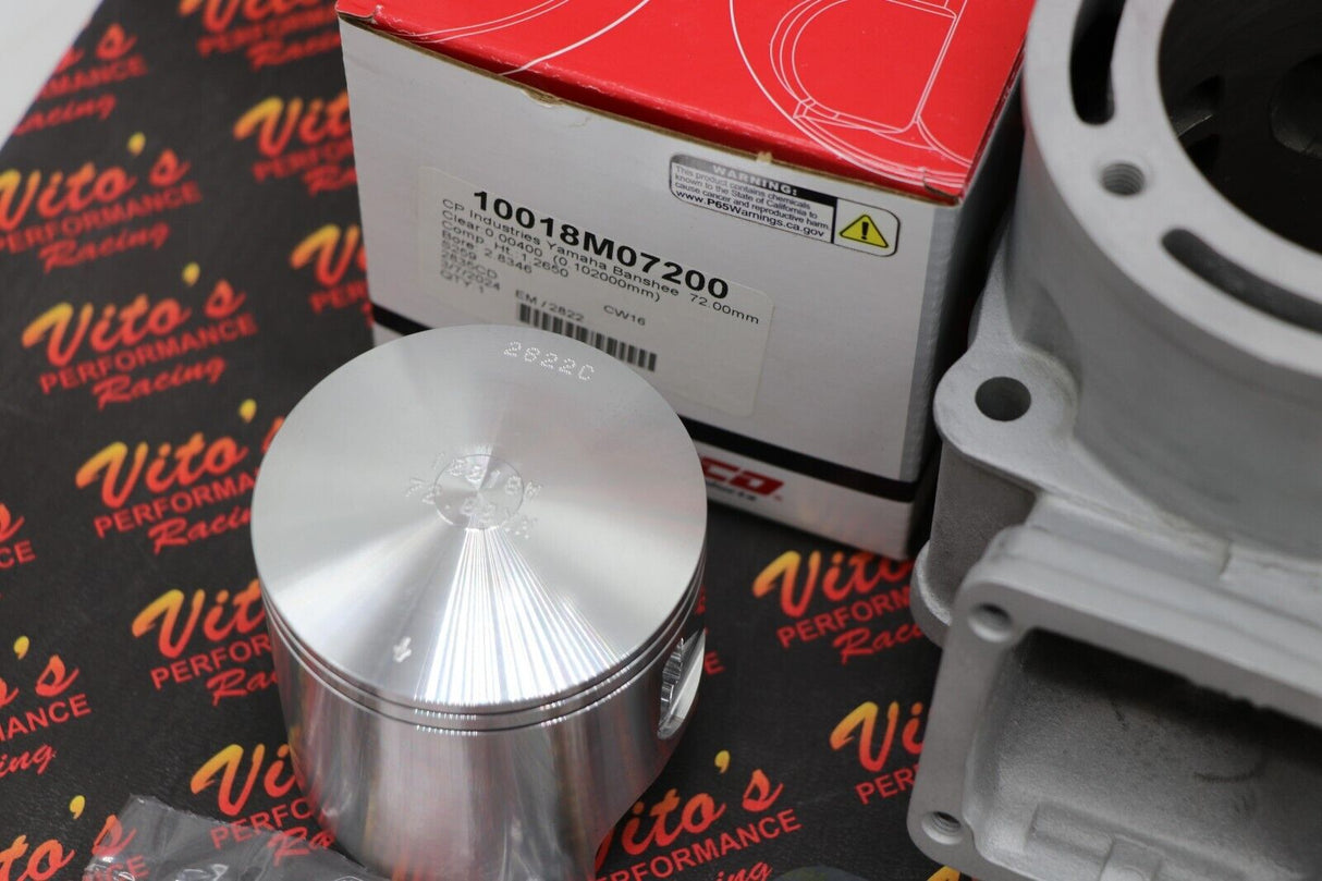 Yamaha Banshee CHEETAH SUPER CUB 521cc 72.00mm 10mm + pistons BIG BORE TOP END 10