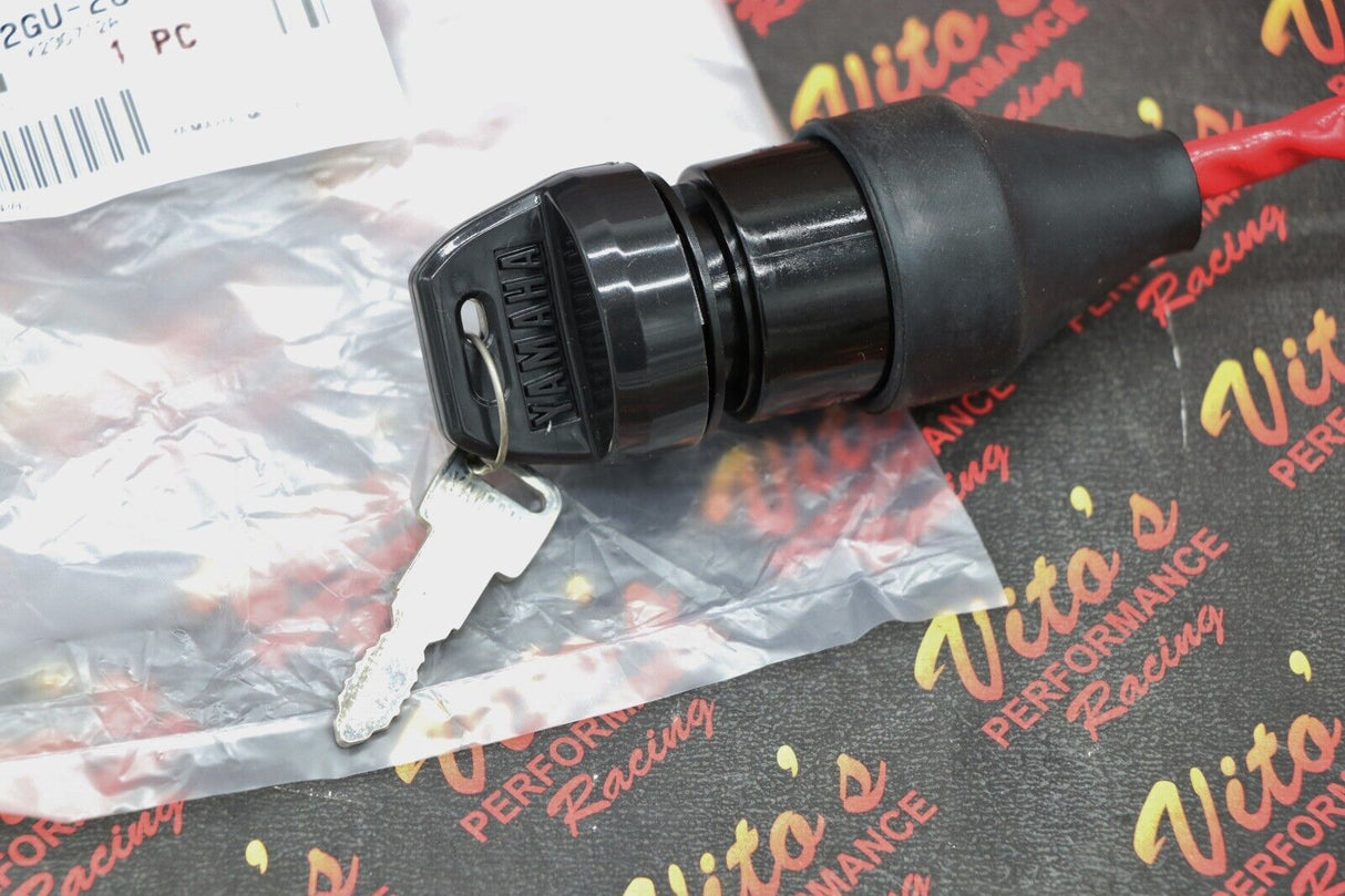 NEW OEM key on/off switch + factory plastic bezel YAMAHA Banshee 1987-1994 5