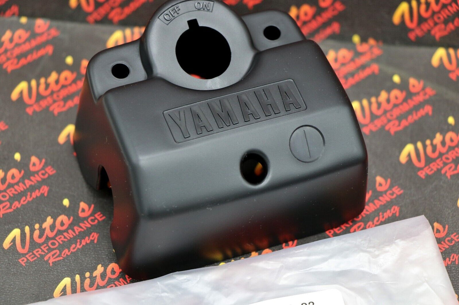 NEW OEM key on/off switch + factory plastic bezel YAMAHA Banshee 1987-1994 10