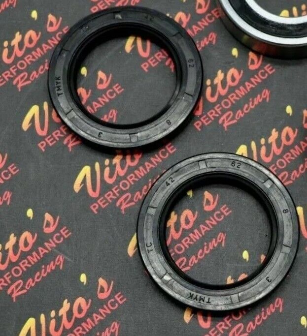 2 x Vito's NEW rear axle CARRIER + seals 2004-2013 Yamaha Raptor 125 250 350 1