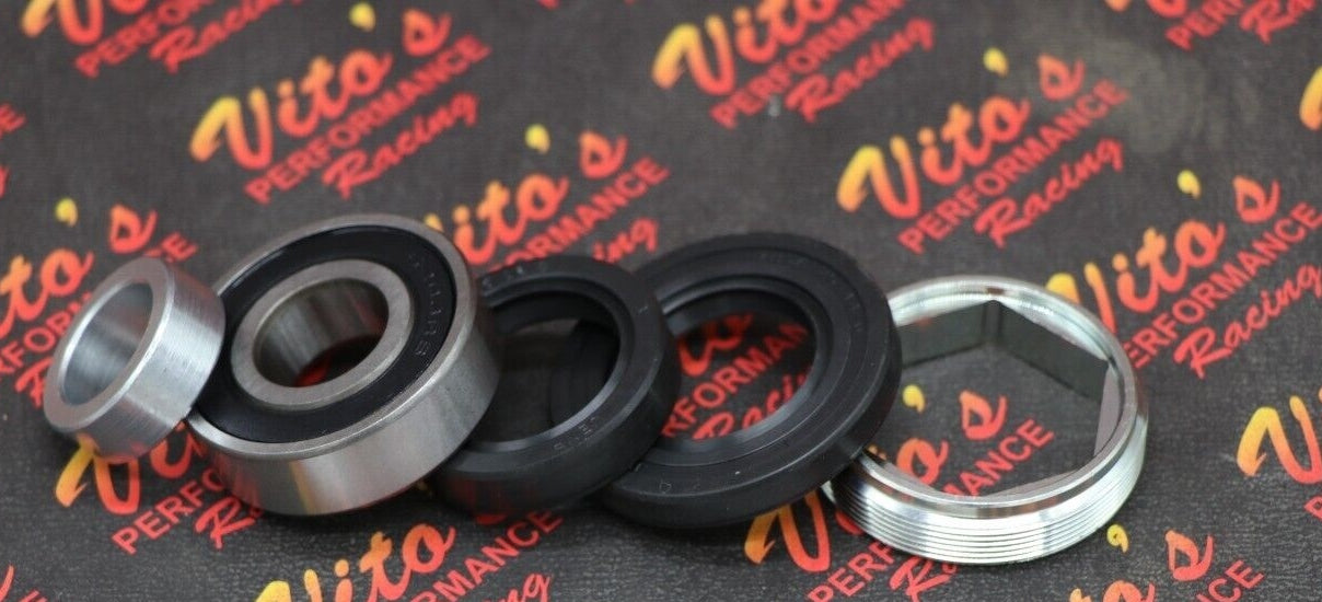 5 piece New Yamaha Banshee Frame Steering Stem Bearing kit Factory 1987-2006