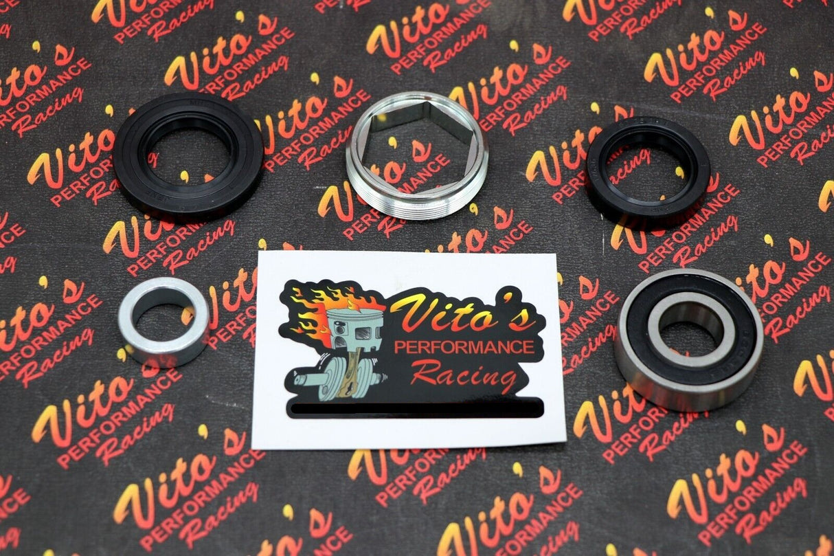 Yamaha Banshee Frame Steering Stem Bearing kit NEW Vito's 5 piece 1987-2006 2