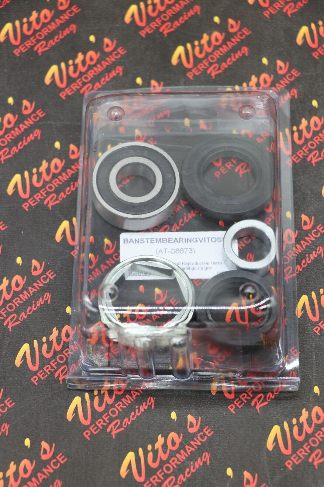 Yamaha Banshee Frame Steering Stem Bearing kit NEW Vito's 5 piece 1987-2006 3