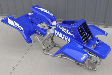 Yamaha Banshee Fenders + Gas Tank Plastic + Rad Cover Grill + Graphics Blue 2002 1