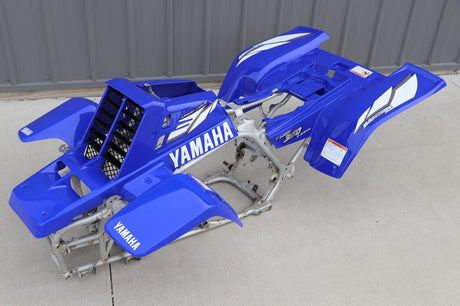 Yamaha Banshee Fenders + Gas Tank Plastic + Rad Cover Grill + Graphics Blue 2002 2