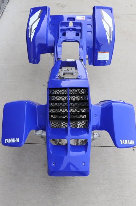 Yamaha Banshee Fenders + Gas Tank Plastic + Rad Cover Grill + Graphics Blue 2002 3