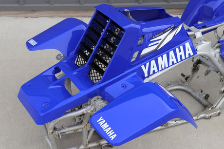 Yamaha Banshee Fenders + Gas Tank Plastic + Rad Cover Grill + Graphics Blue 2002 4