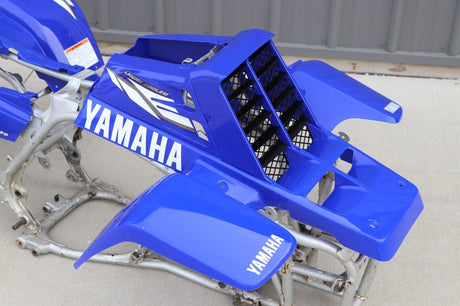 Yamaha Banshee Fenders + Gas Tank Plastic + Rad Cover Grill + Graphics Blue 2002 6