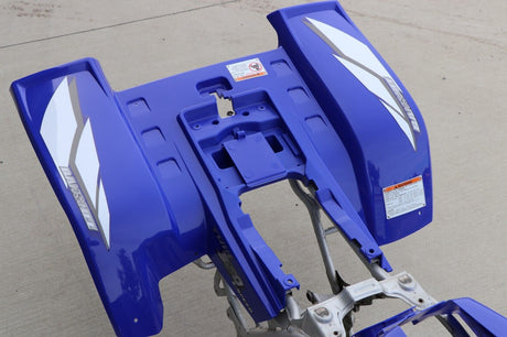 Yamaha Banshee Fenders + Gas Tank Plastic + Rad Cover Grill + Graphics Blue 2002 9