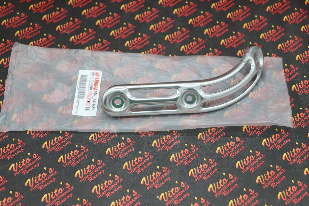 NEW HEAT SHIELD for stock OEM factory exhaust pipe Yamaha YFZ450 2004-2009 carb 2