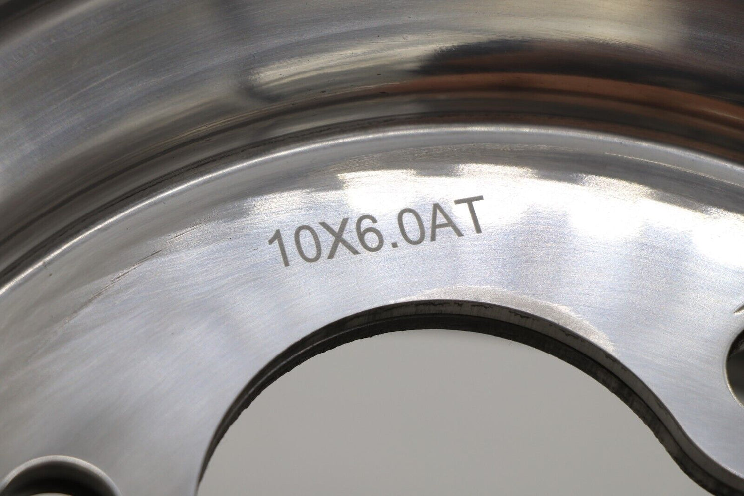2 x 10" front aluminum wheels rims 4x144 HONDA 450r 400EX 300EX 250EX POLISHED 12