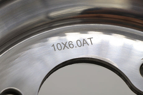 2 x 10" front aluminum wheels rims 4x144 HONDA 450r 400EX 300EX 250EX POLISHED 12