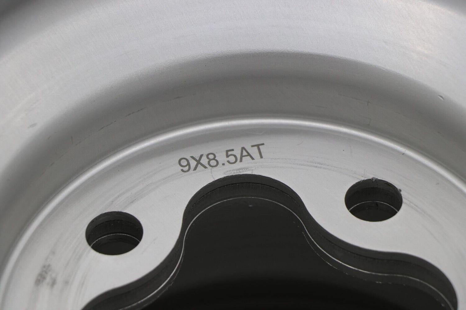 2 x 9" rear aluminum wheels rims 4x110 HONDA 450r 400EX 300EX TRX250r SILVER 7