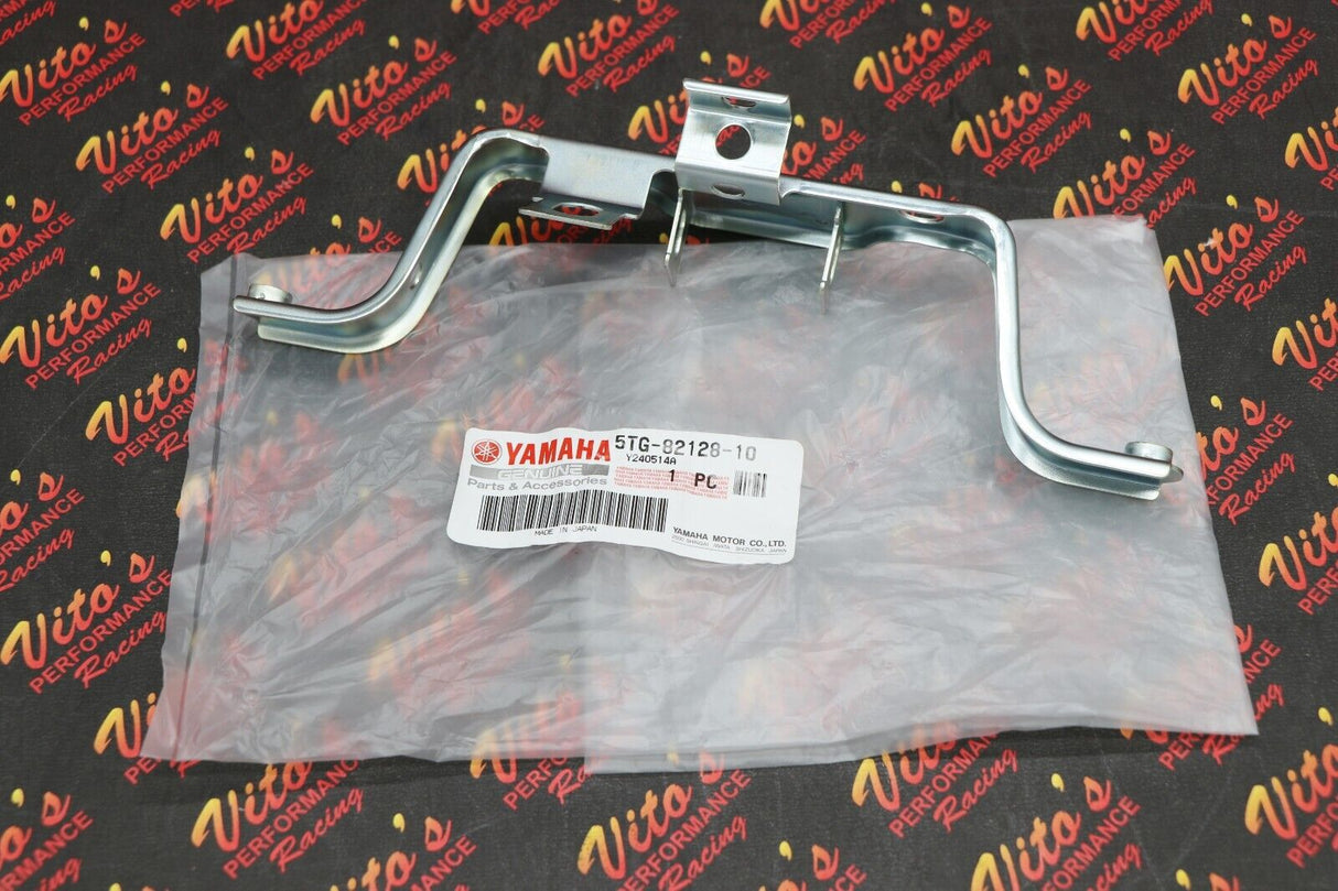 Yamaha YFZ450 battery holder bracket mounting clamp OEM 2004-2009 + 2012-13 1