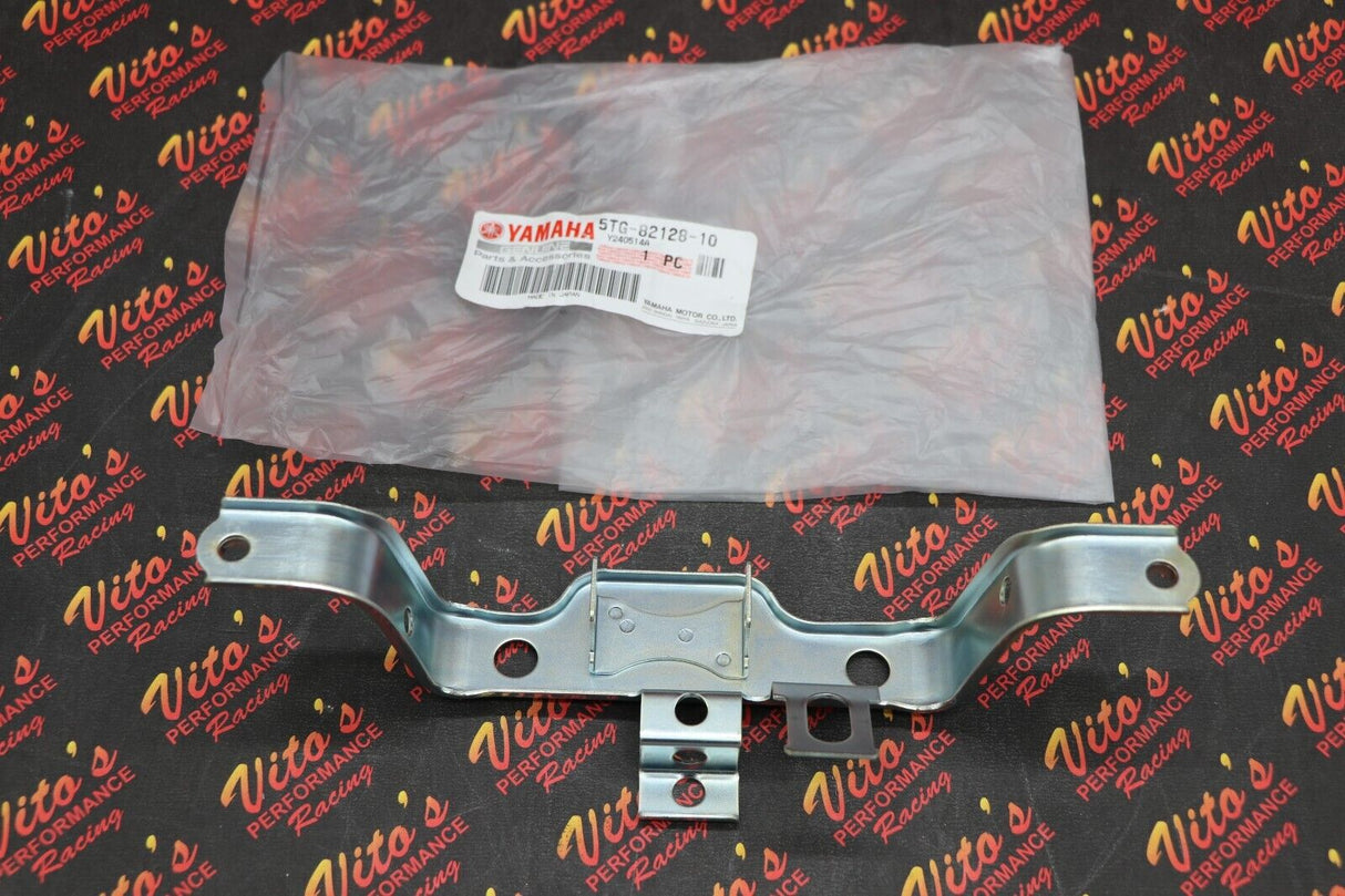 Yamaha YFZ450 battery holder bracket mounting clamp OEM 2004-2009 + 2012-13 5