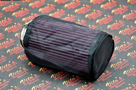 1 x Blaster Banshee K+N style air filter pod 1.75" OEM 26mm Mikuni + OUTERWEAR 4