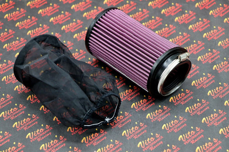 1 x K+N style air filter Keihin PWK PJ 33 34 35 35mm carb pod Banshee OUTERWEAR 2
