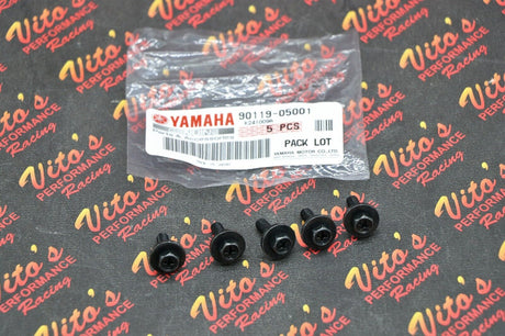 5 x CLUTCH SPRING BOLTS SCREW + WASHER Yamaha Blaster OEM genuine Factory 1