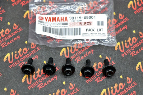 5 x CLUTCH SPRING BOLTS SCREW + WASHER Yamaha Blaster OEM genuine Factory 2
