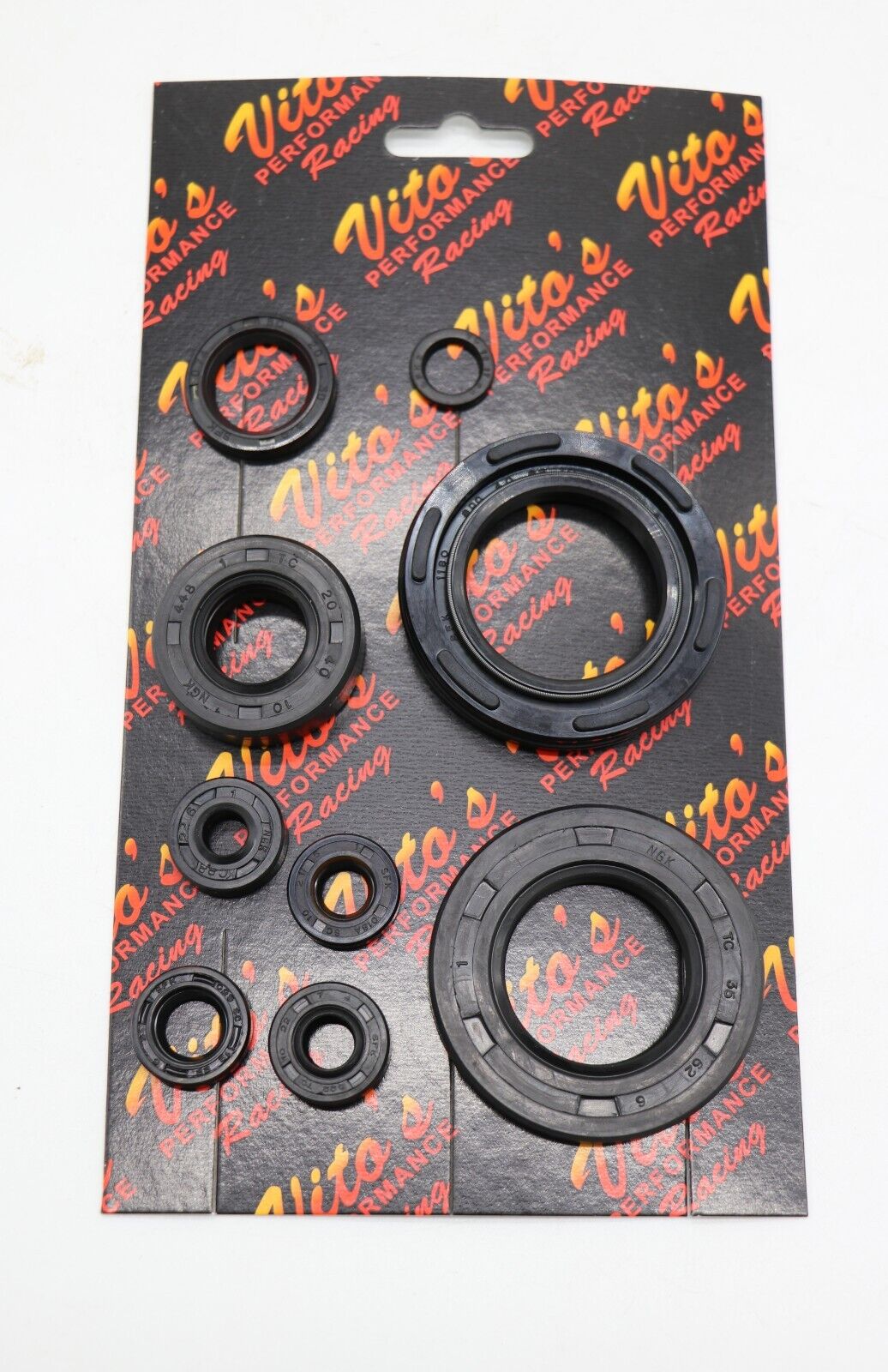 9 piece ENGINE SEAL KIT Yamaha RD350 RD400 RD250 crankshaft kicker transmission 2