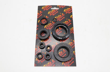 9 piece ENGINE SEAL KIT Yamaha RD350 RD400 RD250 crankshaft kicker transmission 3