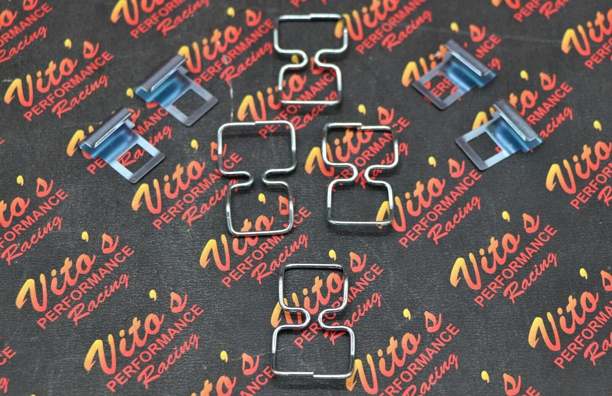 8 x CLIPS + CLAMPS for airbox factory OEM LID YAMAHA Banshee 1987-2006 2