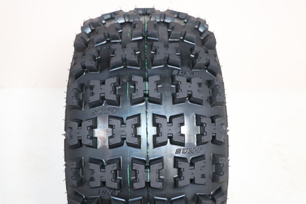 NEW 20x11x9 rear tires + wheels rims Yamaha Banshee Raptor YFZ450 BLACK 10