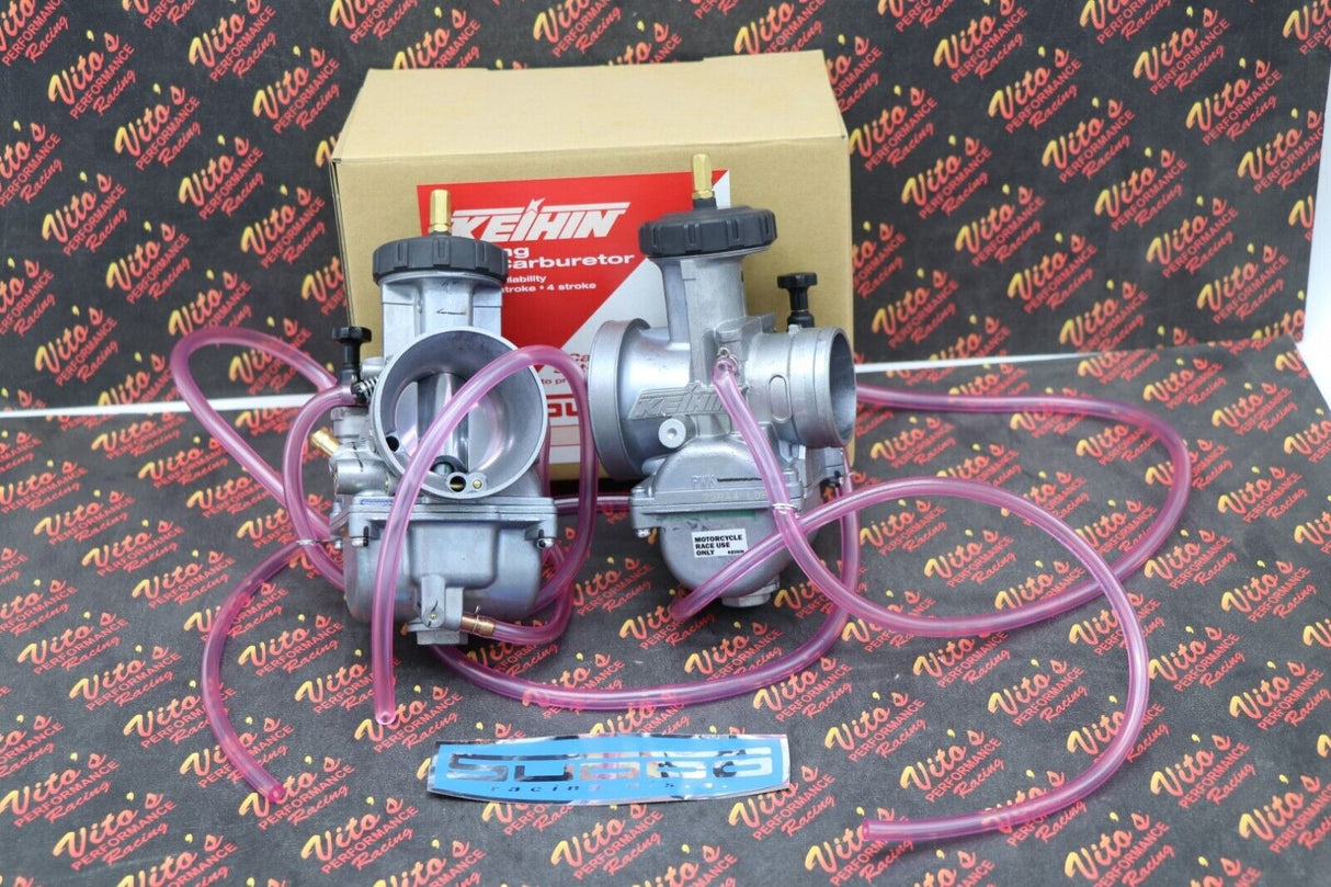 2 X BANSHEE CUB PWK KEIHIN 41MM CARBS TRUE PWK KEIHIN 41M CARBURETORS GENUINE 2