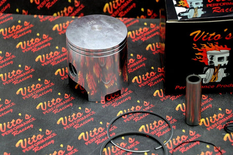 2 X VITO'S PERFORMANCE RD30 RD400 PISTONS + RINGS 65.00 YAMAHA BANSHEE 65.00MM 5