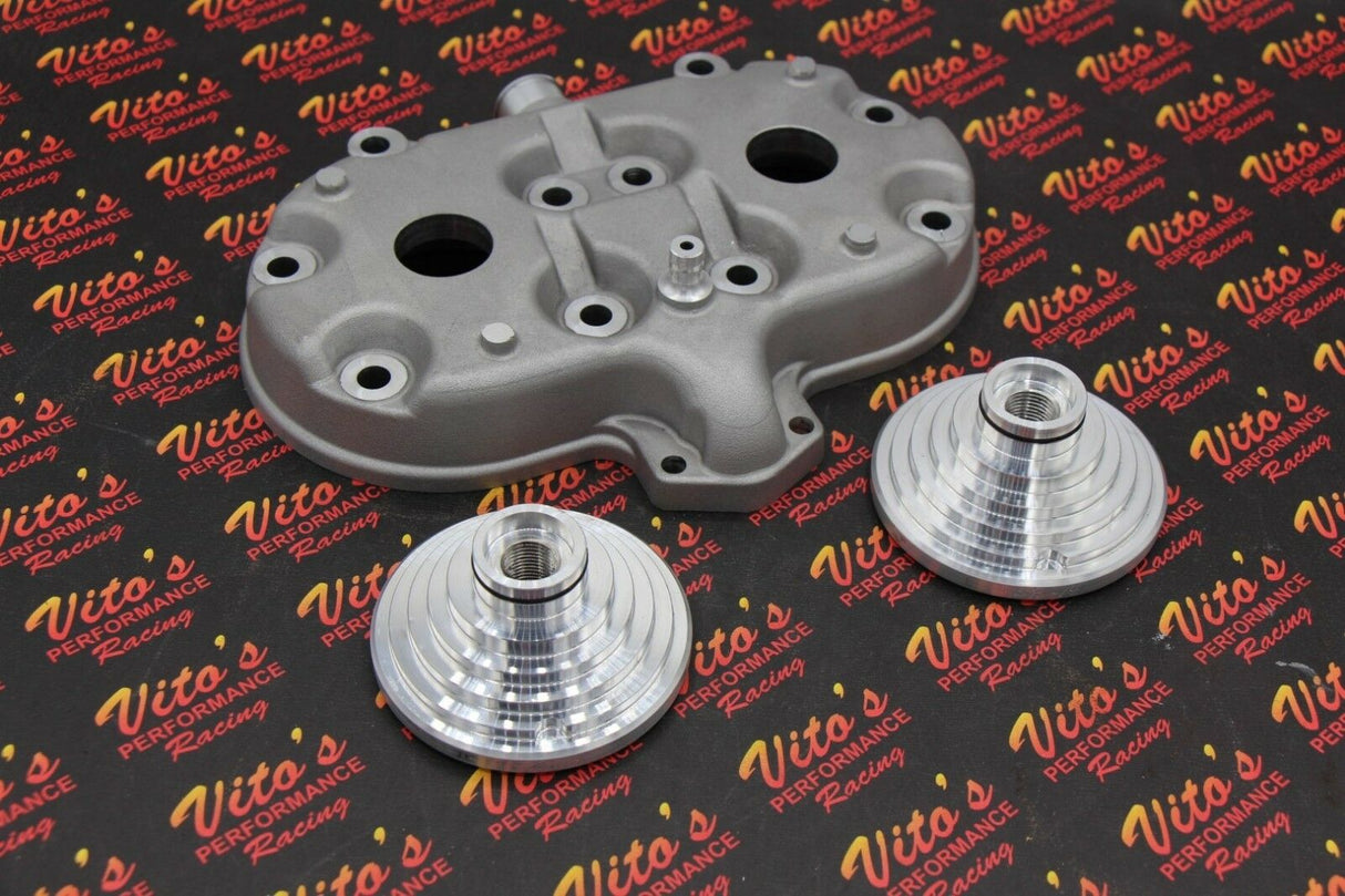 Motor City Atv STEALTH HEAD Yamaha Banshee 20cc Cool Head domes orings 1987-2006 6