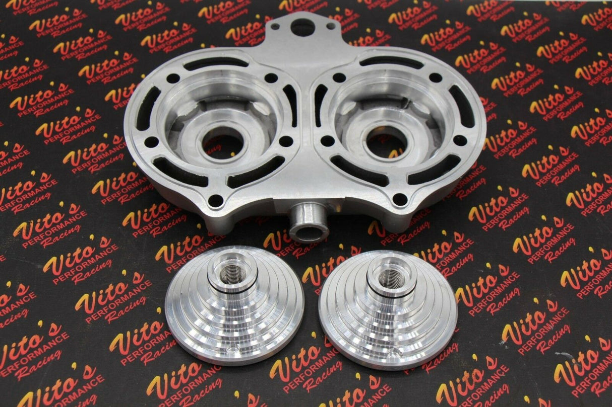Motor City Atv STEALTH HEAD Yamaha Banshee 20cc Cool Head domes orings 1987-2006 8