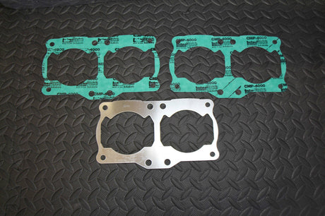 Vito's SPACER PLATE + gasket kit for Yamaha Banshee crank crankshaft 4mm stroker 4