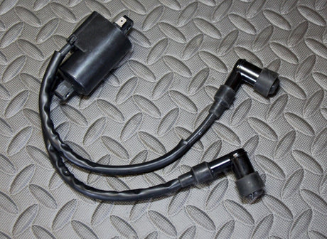 NEW YAMAHA BANSHEE 350 IGNITION COIL SPARK + CAPS + WIRES HIGH OUTPUT 1987-2006 3