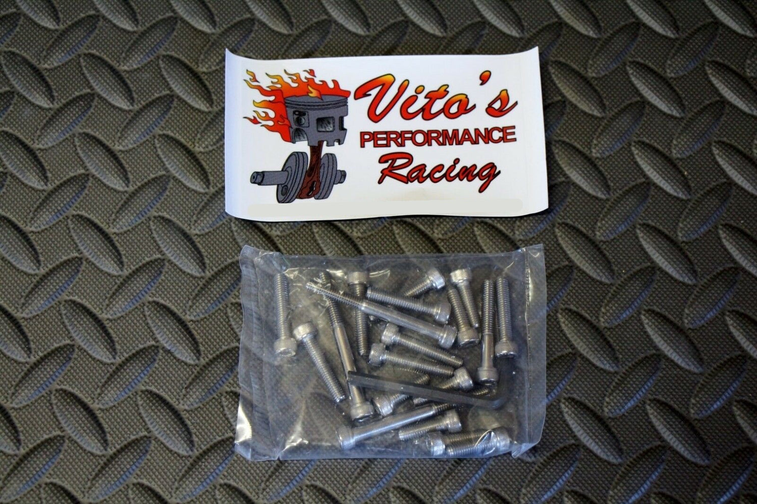 Vito's Performance Stainless BOLT KIT Yamaha Banshee: Clutch + Stator Cover 2