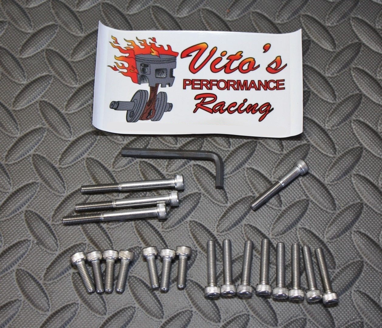 Vito's Performance Stainless BOLT KIT Yamaha Banshee: Clutch + Stator Cover 3
