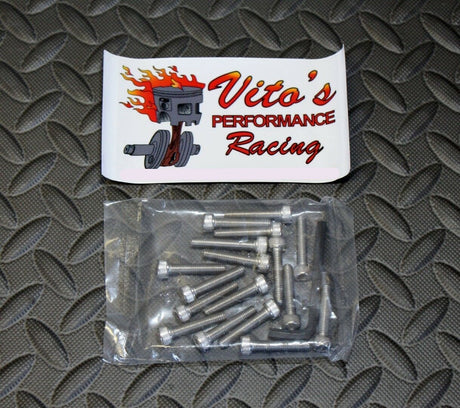 Vito's Performance Stainless BOLT KIT Yamaha Blaster: Clutch + Stator cover 2
