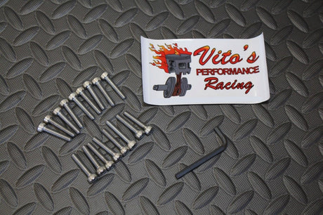 Vito's Performance Stainless BOLT KIT Yamaha Blaster: Clutch + Stator cover 3