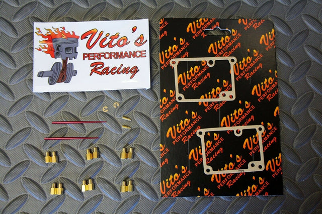 Vito's Yamaha Banshee FULL JET KIT - 12 main jets + 2 pilot + 2 needles MIKUNI 1
