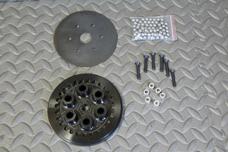 NEW Yamaha Banshee LOCK UP clutch kit - ball bearing 140+HP drag out STOCK COVER 4