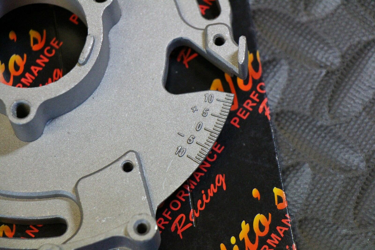 Vito's Performance adjustable timing plate Yamaha Banshee stator +/-10 degree 2