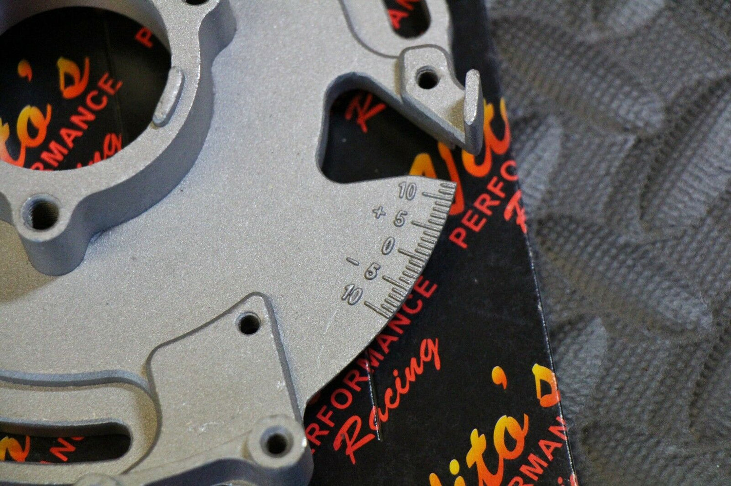 Vito's Performance adjustable timing plate Yamaha Banshee stator +/-10 degree 2