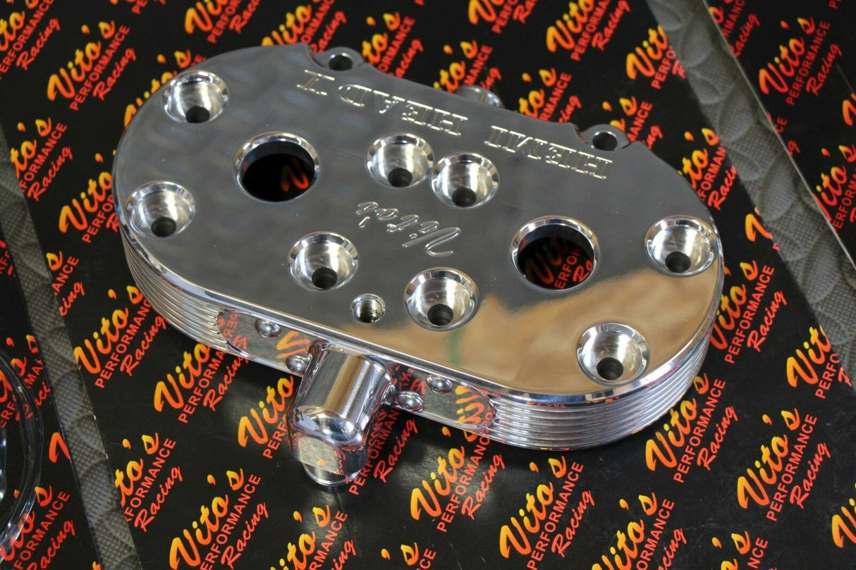 Vito's HEMI HEAD aftermarket billet aluminum cool 1987-2006 Banshee + head nuts 5