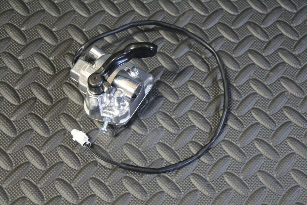 Vito's Yamaha Banshee thumb throttle assembly + lever 1987-2006 Blaster - SILVER 8