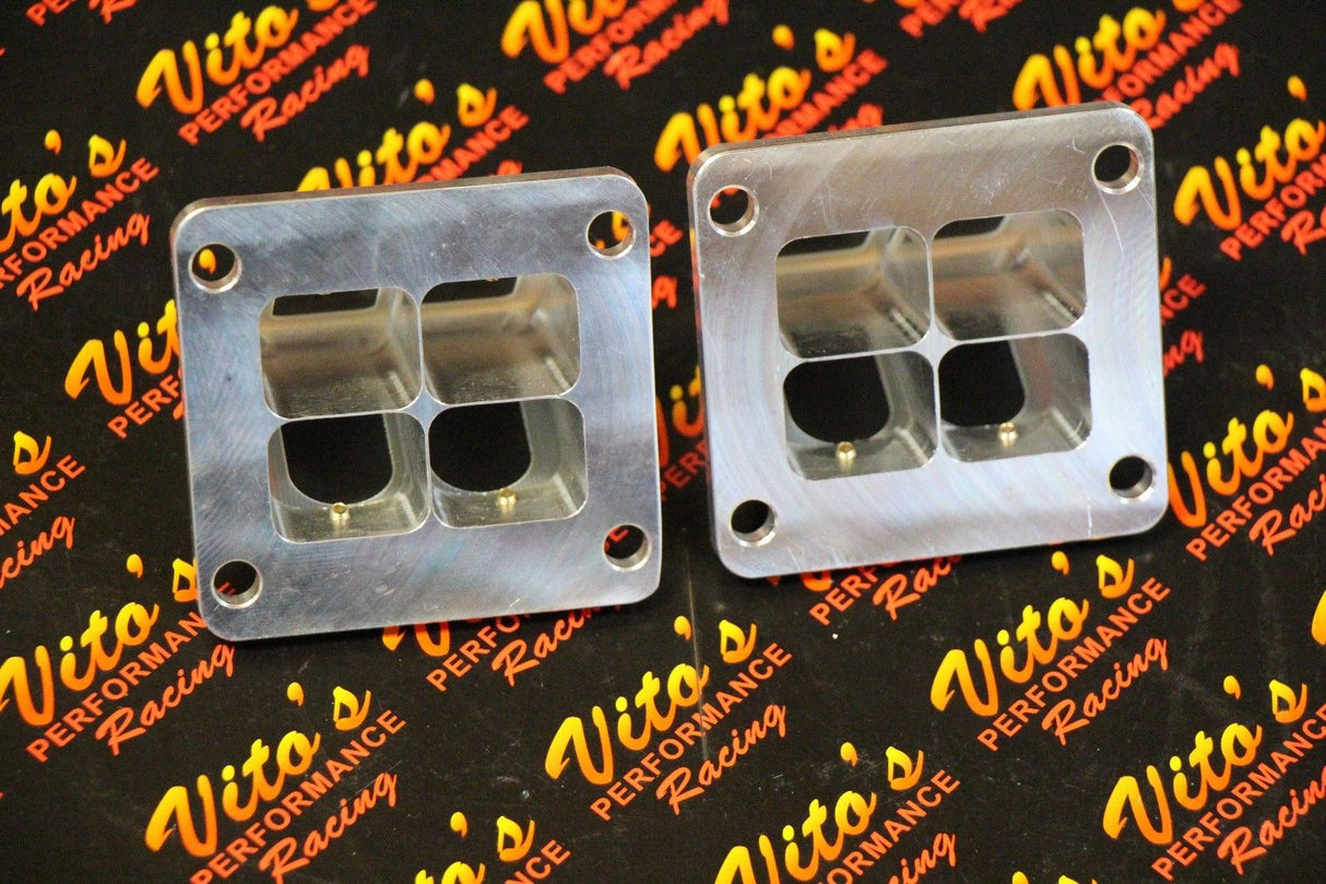 Vito's billet aluminum BULLSEYE REED VALVE CAGES + carbon flex reeds BANSHEE 6