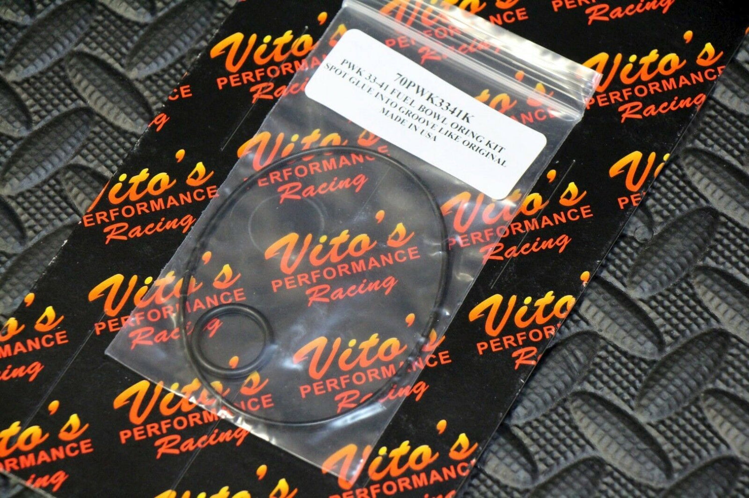 VITO'S KEIHIN PWK 33MM 35MM 28MM FUEL BOWL O-RING REPLACEMENT KIT 70PWK3341K 1