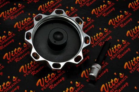 NEW Vito's aluminum Gas tank cap + billet vent cap Suzuki Z400 Kawasaki KFX400 4