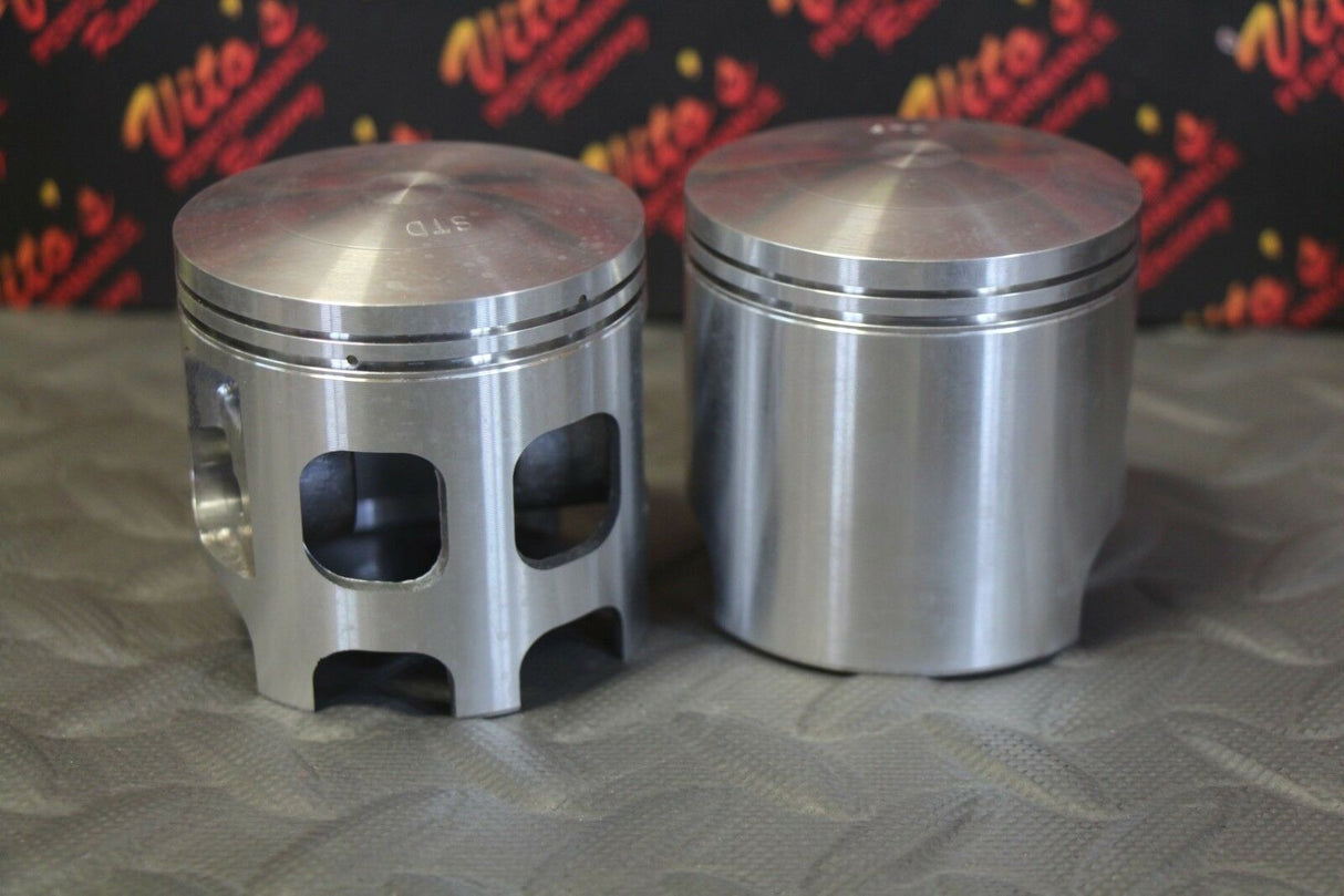2 x Vito's Performance Banshee pistons + rings 68.00 cast BIG BORE 13 degree 3