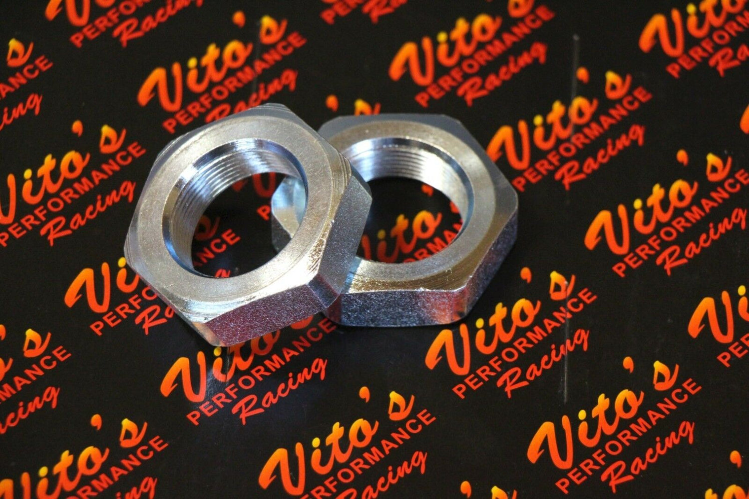 2 x Vito's Performance rear AXLE NUTS for Yamaha Banshee 350 Blaster 200 2