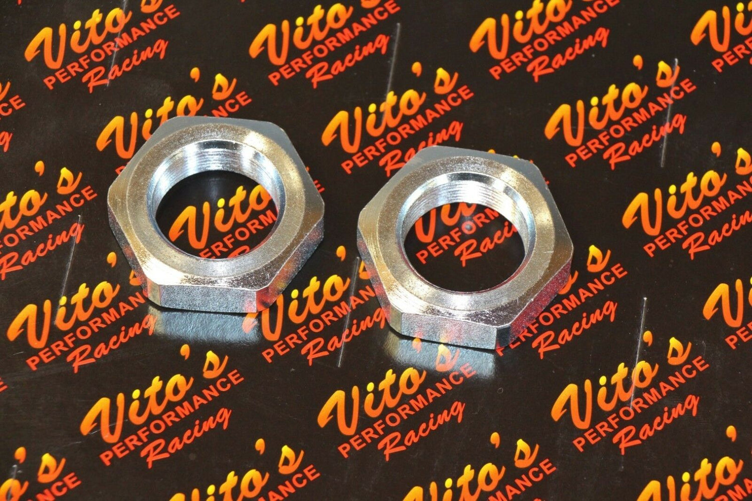 2 x Vito's Performance rear AXLE NUTS for Yamaha Banshee 350 Blaster 200 3